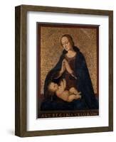 Madonna and Child Praying, C.1500-null-Framed Giclee Print