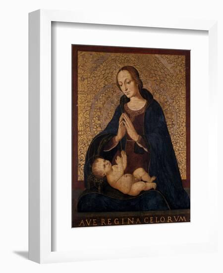 Madonna and Child Praying, C.1500-null-Framed Giclee Print