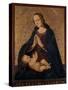 Madonna and Child Praying, C.1500-null-Stretched Canvas