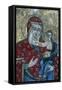Madonna and Child, Preserved in National Museum of Art, Banffy Palace, Cluj-Napoca, Romania-null-Framed Stretched Canvas