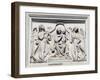 Madonna and Child, Relief in Rochecotte Castle, Saint Patrice, Centre, France-null-Framed Giclee Print