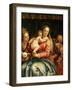 Madonna and Child, Saint and St Peter-null-Framed Giclee Print