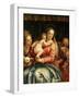 Madonna and Child, Saint and St Peter-null-Framed Giclee Print