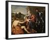 Madonna and Child, Saint John the Baptist and Saint George, Early 1530S-Paris Bordone-Framed Giclee Print