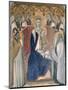 Madonna and Child, Saints and Angels-null-Mounted Giclee Print