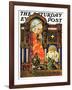 "Madonna and Child," Saturday Evening Post Cover, December 22, 1928-Joseph Christian Leyendecker-Framed Giclee Print