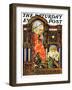 "Madonna and Child," Saturday Evening Post Cover, December 22, 1928-Joseph Christian Leyendecker-Framed Giclee Print