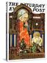 "Madonna and Child," Saturday Evening Post Cover, December 22, 1928-Joseph Christian Leyendecker-Stretched Canvas