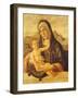 Madonna and Child Seated-Bartolomeo Montagna-Framed Giclee Print