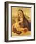 Madonna and Child Seated-Bartolomeo Montagna-Framed Giclee Print