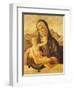 Madonna and Child Seated-Bartolomeo Montagna-Framed Giclee Print