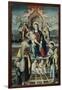 Madonna and Child, St Joseph and St Peter by Giovanni Andrea De Magistris-null-Framed Giclee Print