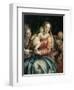 Madonna and Child, St Peter and St Agnes, 1555-1560-Paolo Caliari-Framed Giclee Print
