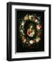 Madonna and Child Surrounded by a Garland of Flowers-Jan Brueghel the Younger-Framed Giclee Print