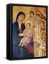 Madonna and Child Surrounded by Angels-Duccio Di buoninsegna-Framed Stretched Canvas