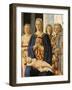 Madonna and Child Surrounded by Angels-null-Framed Giclee Print