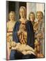 Madonna and Child Surrounded by Angels-null-Mounted Giclee Print