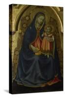 Madonna and Child, Triptych of Saint Peter Martyr, San Marco, Florence, Italy (Frescoes)-Fra Angelico-Stretched Canvas