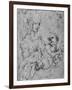 'Madonna and Child with a Cat', 1478-1480 (1945)-Leonardo Da Vinci-Framed Giclee Print