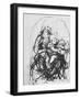 'Madonna and Child with a Cat', 1478-1481 (1945)-Leonardo Da Vinci-Framed Giclee Print