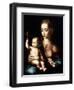 Madonna and Child with a Cross-Shaped Distaff, 1570S-Luis De morales-Framed Giclee Print