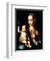 Madonna and Child with a Cross-Shaped Distaff, 1570S-Luis De morales-Framed Giclee Print