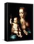 Madonna and Child with a Cross-Shaped Distaff, 1570S-Luis De morales-Framed Stretched Canvas