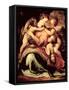 Madonna and Child with an Angel and the Infant St. John the Baptist-Francesco Salviati-Framed Stretched Canvas