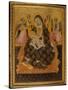 Madonna and Child with Angels, 1420-Pietro di Domenico da Montepulciano-Stretched Canvas