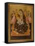 Madonna and Child with Angels, 1420-Pietro di Domenico da Montepulciano-Framed Stretched Canvas