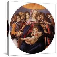 Madonna and Child with Angels, 1487-Sandro Botticelli-Stretched Canvas