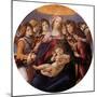 Madonna and Child with Angels, 1487-Sandro Botticelli-Mounted Giclee Print