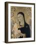 Madonna and Child with Angels and Saints, C.1450-Sano di Pietro-Framed Giclee Print