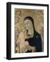 Madonna and Child with Angels and Saints, C.1450-Sano di Pietro-Framed Giclee Print