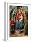 Madonna and Child with Angels and Saints-Francesco Di Stefano Pesellino-Framed Giclee Print