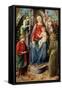 Madonna and Child with Angels and Saints-Francesco Di Stefano Pesellino-Framed Stretched Canvas