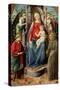 Madonna and Child with Angels and Saints-Francesco Di Stefano Pesellino-Stretched Canvas