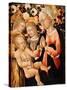 Madonna and Child with Angels, C.1475-Giovanni di Paolo-Stretched Canvas