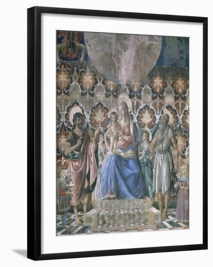 Madonna and Child with Angels, C1443-Andrea Del Castagno-Framed Giclee Print