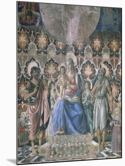 Madonna and Child with Angels, C1443-Andrea Del Castagno-Mounted Giclee Print