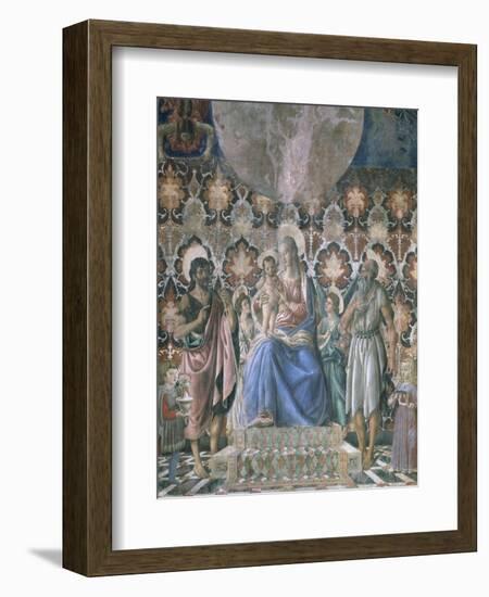 Madonna and Child with Angels, C1443-Andrea Del Castagno-Framed Giclee Print