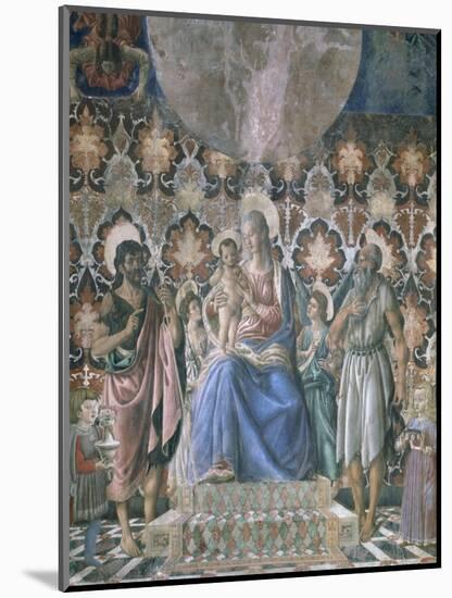 Madonna and Child with Angels, C1443-Andrea Del Castagno-Mounted Giclee Print