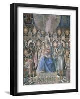 Madonna and Child with Angels, C1443-Andrea Del Castagno-Framed Giclee Print