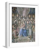 Madonna and Child with Angels, C1443-Andrea Del Castagno-Framed Giclee Print