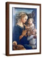 Madonna and Child with Angels, C1455-Filippino Lippi-Framed Giclee Print