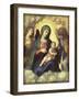 Madonna and Child with Angels circa 1510-15-Correggio-Framed Giclee Print