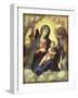 Madonna and Child with Angels circa 1510-15-Correggio-Framed Giclee Print