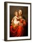 Madonna and Child with Angels (Detail) 17Th Century ( Oil on Slate)-Francesco Albani-Framed Giclee Print