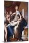 Madonna and Child with Angels (Madonna with the Long Nec), Between 1534 Und 1540-Parmigianino-Mounted Giclee Print