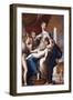 Madonna and Child with Angels (Madonna with the Long Nec), Between 1534 Und 1540-Parmigianino-Framed Giclee Print